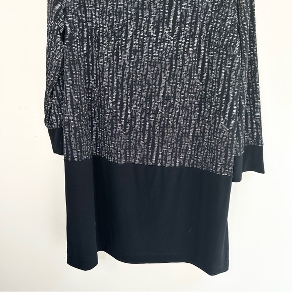 Windsmoor Women's Midi Dress Long sleeve Print Black Size 16 Business casual - Picture 8 of 12